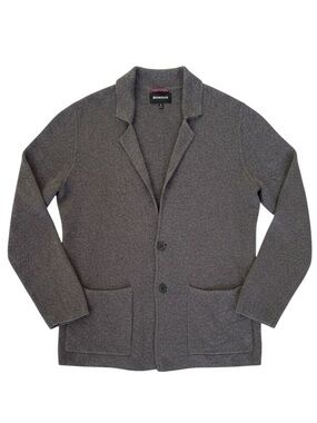 BONOBOS Gray Knit Cardigan Sweater | Size Small